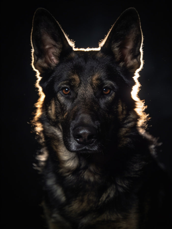 Bravo · Retrato de tu mascota con luz dramática